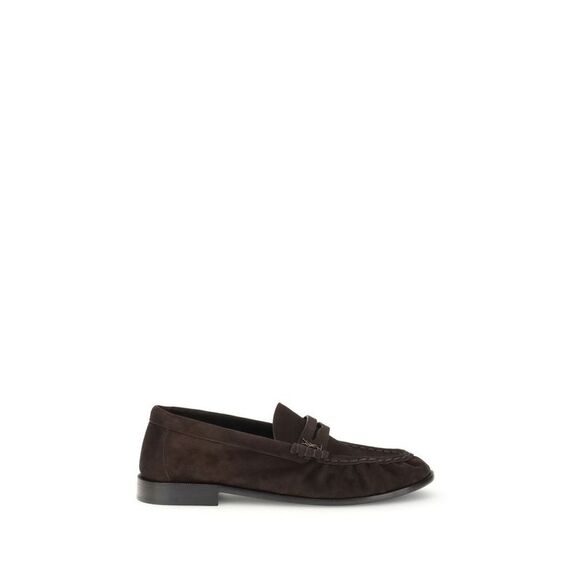 Saint Laurent Other - Saint Laurent Brown Calf Leather Bos Taurus Slip-On Men's Loafers